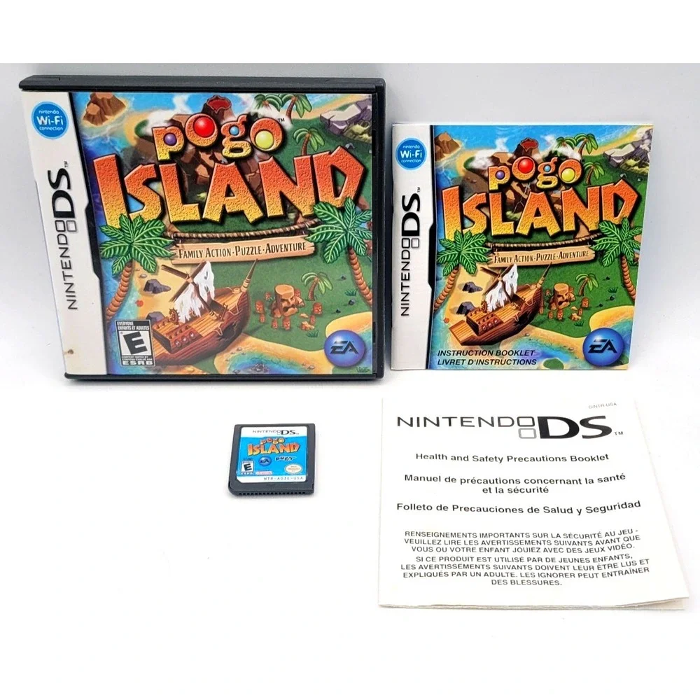 Pogo Island Nintendo‎ DS GAME CIB COMPLETE IN BOX